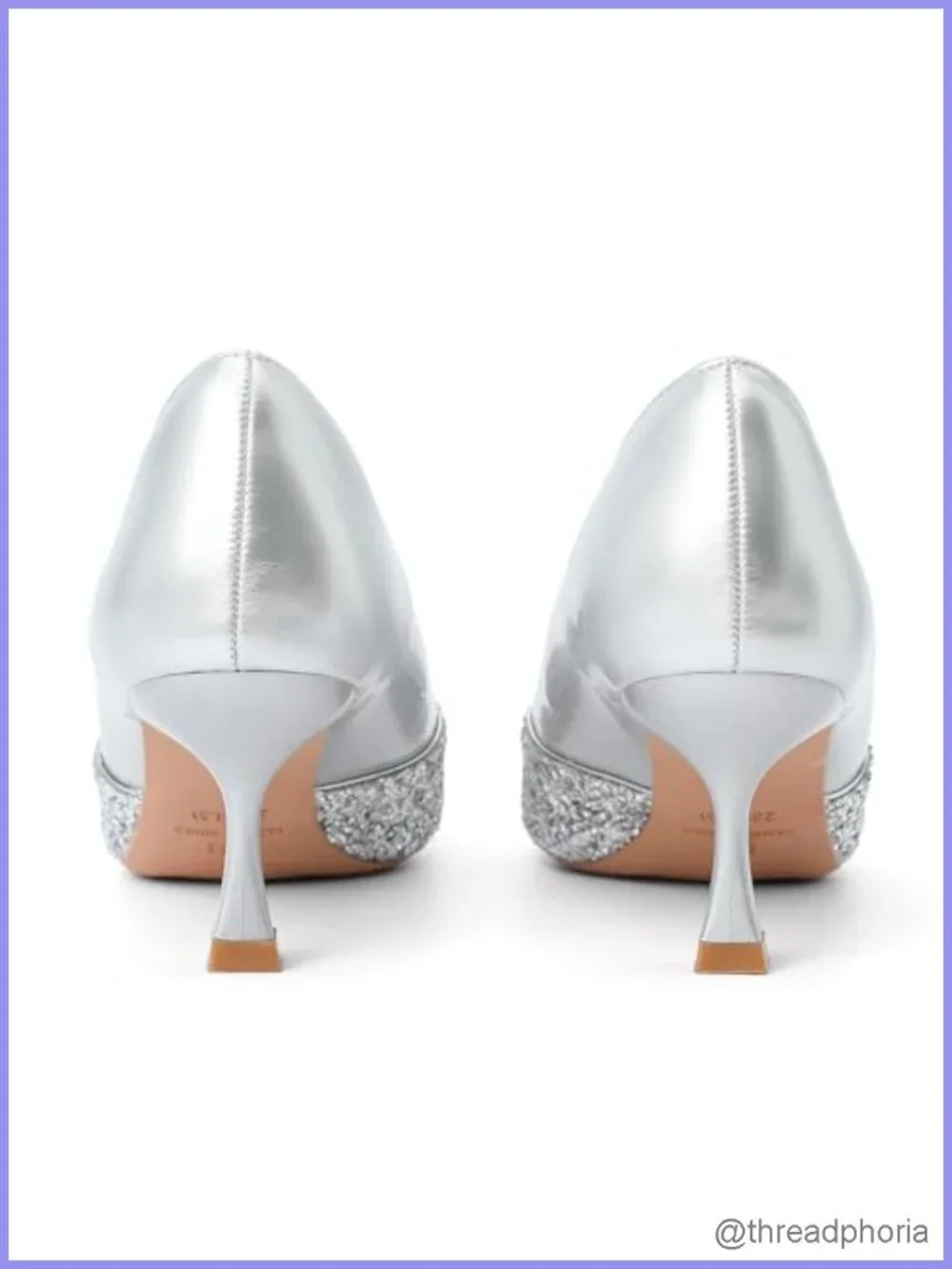 Sequin Pointed Toe Kitten Heels Women's Pumps 2 Inch Stiletto Slip On Wedding